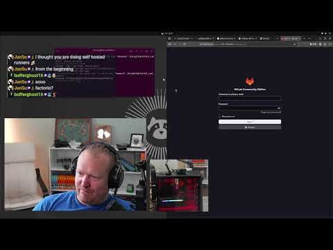 🔴LIVE! Self-Hosting GitLab? + CI/CD (live on twitch)