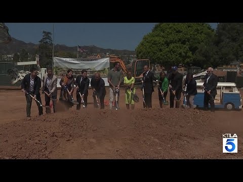 Groundbreaking ceremony held at ‘key community space’ that was destroyed in Palisades Fire