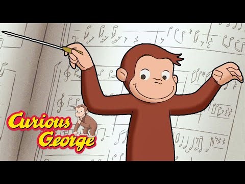 How to Create Music! 🐵 Curious George 🐵 Kids Cartoon 🐵 Kids Movies
