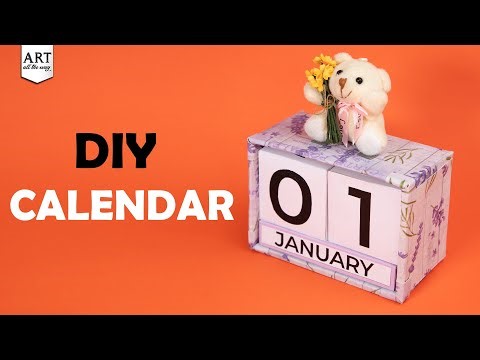 Create a BEAUTIFUL Handmade Calendar at Home in Just a Few Minutes