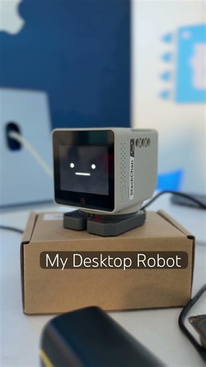 My Desktop Robo Companion ​⁠StackChan @M5Stack