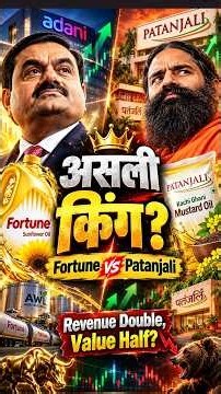 भारत का OIL KING कौन? Fortune vs Patanjali का असली खेल!