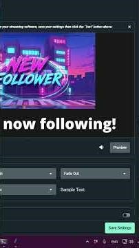 How to add stream alerts in OBS STUDIO