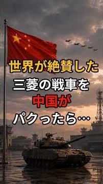 世界が絶賛した三菱の戦車を中国がパクったら