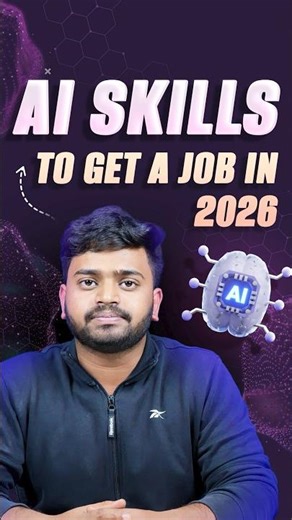 🔥 Top AI Skills You Need to Get a Job in 2026 | Intellipaat #shorts