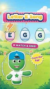 Letter E Song for Kids 🥚 Find the Letter E! | Alphabet Phonics Song