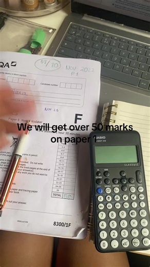 GCSE Maths Paper 1 Success & Motivation
