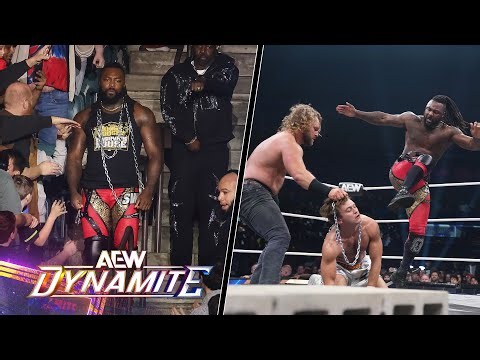 Hangman Page & Swerve Strickland vs HOOK & Hobbs: Lights Out MATCH HIGHLIGHTS | AEW Dynamite, 1/7/26