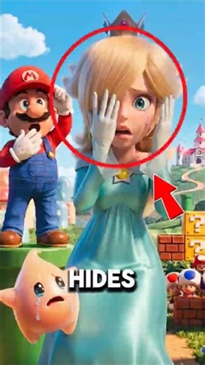 Why Does Rosalina Hide One Eye? 😱 The Secret Behind Her Hair (Mario Theory)