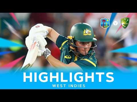 Mooney Magic And King Class | Extended Highlights | West Indies v Australia | 1st T20