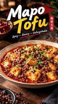 Authentic Mapo Tofu 🌶️ | Easy Sichuan Chinese Food Recipe