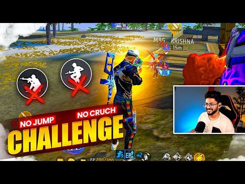 No Crouch & No Jump Challenge In FreeFire 🤐 Subscriber Challenged Me 🔥 - Munna Bhai Gaming