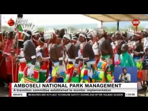 Kajiado County formally takes over management of Amboseli National Park