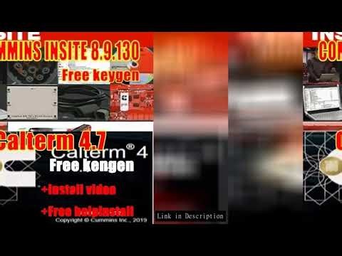 Cummin Insite 8.9 PRO + Calterm 4.7 MetaFiles v4.7.1.007 Engine Diagnostic Software free Keygen + fr