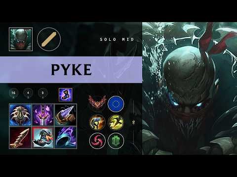 Pyke Mid vs Sylas - EUW Grandmaster Patch 26.08