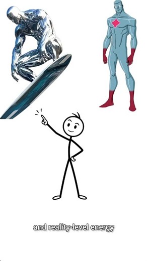 Silver Surfer vs Captin Atom...