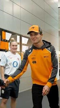 The Red Roses’ Q&A with Lando Norris 🌹🏎️ | #englandrugby #redroses @M@McLaren