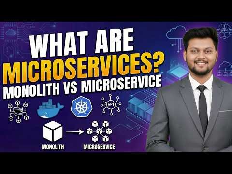 What Are MicroServices? | Beginner Guide | Monolith vs MicroService 🚀