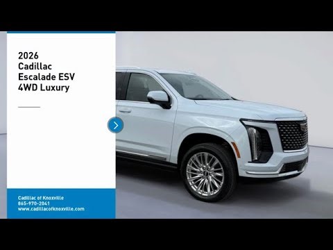 2026 Cadillac Escalade ESV TR172554