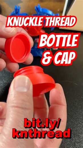 Knuckle Thread Bottle & Cap: A Tinkercad Sketch Mastery Skill! 💯🔥