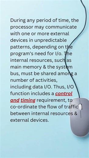 I/O Modules in Computer Organization and Architecture part : 1st