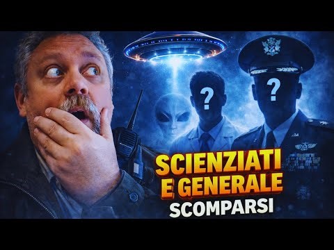 🚨 Mistero UFO: spariti scienziati e un generale