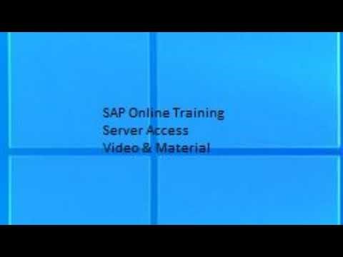 Basic Detail for SAP Training&SAP Server Access(PracticeSystem)&Training Material&Videos&Many More