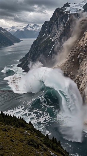 The Highest Tsunami Ever Recorded 🌊