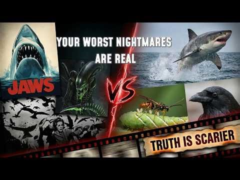 Real Animals Behind Jaws, Alien & Your Worst Nightmares