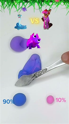 90% vs 10% Clay Mixing Battle