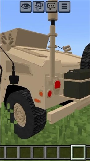 Minecraft Humvee #short