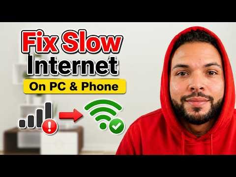 How to Fix Slow Internet on PC & Phone