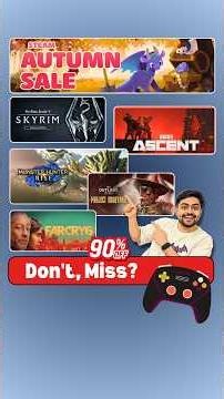 5 Must-Buy Games at Steam Autumn Sale 2026! Best Deals 🎮🔥