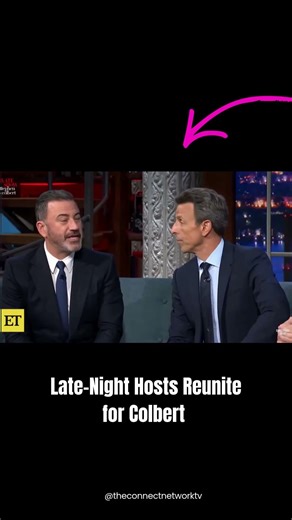 Late-Night Hosts Reunite for Colbert