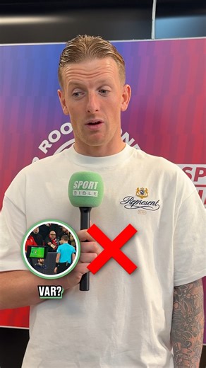 Jordan Pickford tells us what he really thinks of VAR... 👀 | SPORTbible