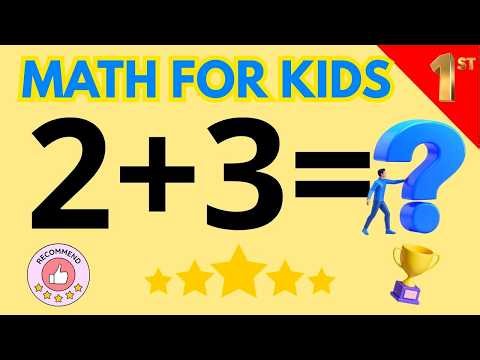 🧮 Learn Addition for Kids | Basic Addition 1-10 | Fun Math for Children #MathForKids