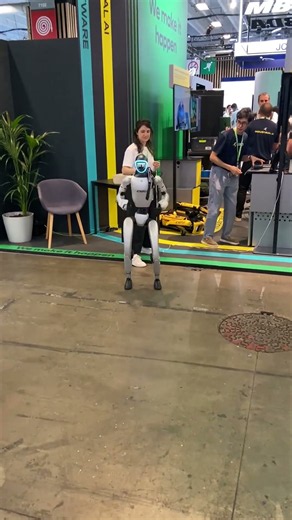 Humanoid Robot Shows Off Dance Moves at VivaTech 2026