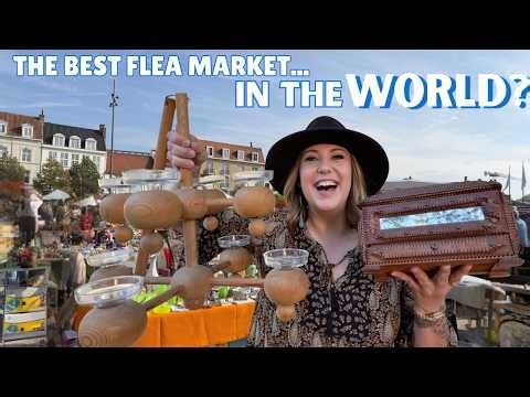IS THIS THE BEST FLEA MARKET IN THE WORLD? | Thrift with Me | Flea Market Shopping