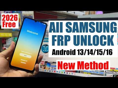 All Samsung FRP Bypass 2026 Android 13/14/15/16 | Samsung FRP Unlock Tool 2026