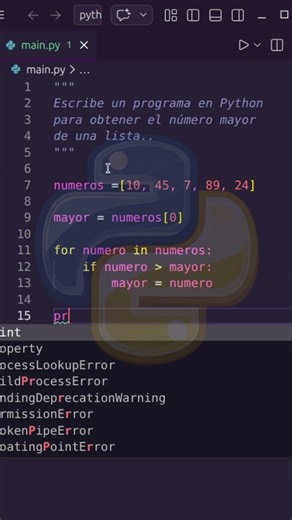 El 80% No Sabe Encontrar el Número Mayor en Python 🤯 #python #programacion #coding