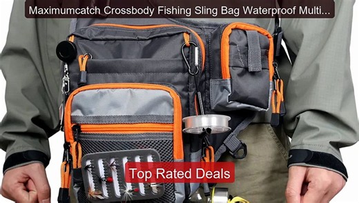 Maximumcatch Crossbody Fishing Sling Bag Waterproof Multi F... -- Top Pick 2026 | Unbeatable Price!