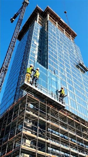 We Built a high rise tower apartment in an urban area