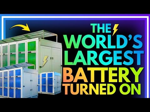 Worlds Biggest Battery: Secret Reason Why Saudi Arabia is Building Giant Batteries