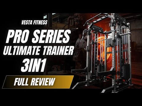 Vesta Fitness Pro Series 3IN1 Ultimate rack with Smith Machine Review!