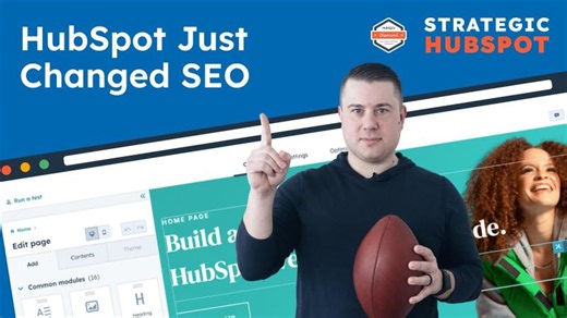 How to Use HubSpot’s New AEO Tool for AI Search Visibility | Strategic HubSpot Tutorial | The Gist