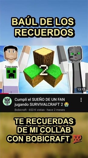 BAÚL DE LOS RECUERDOS - COLABORACIÓN CON @BobicraftMC #SaveSC2 #viral #trending #survivalcraft