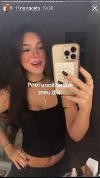 Pov: você segue meu dix