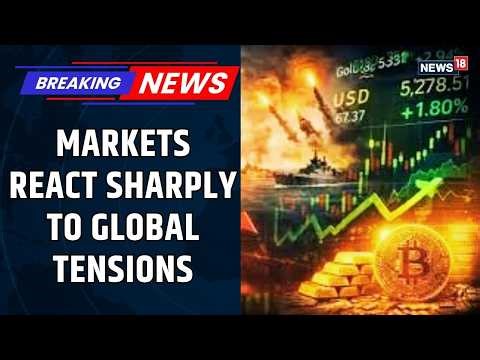 Markets Crash After Donald Trump Iran Speech | Sensex -1400, Nifty -400 | Petrochemical Relief