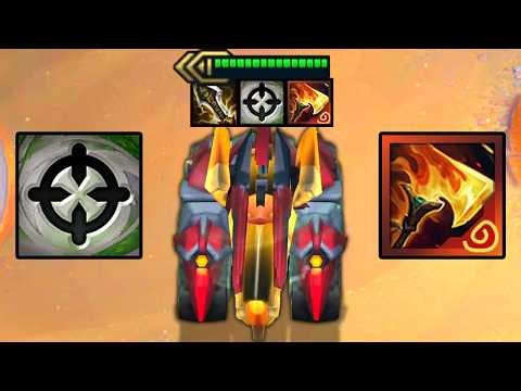 " Clear Map " - Sniper Urgot + Hellfire Hatchet !??