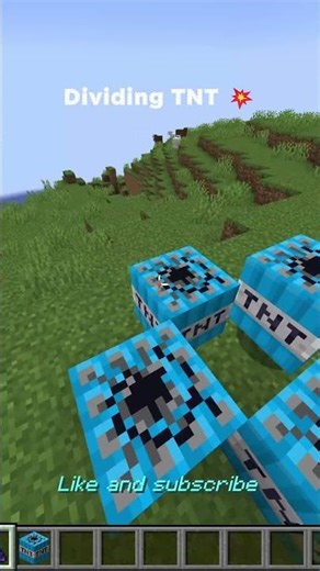 Dividing TNT EXPLOSION!!💥#minecraft